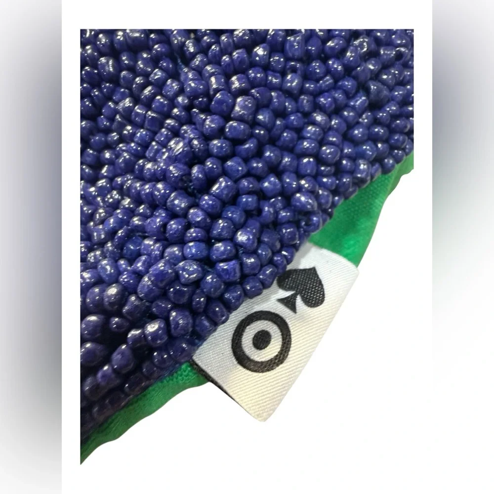 Kate Spade New York x Target “COUCH POTATO” Beaded Toss Pillow 12” x 18” NWT #2